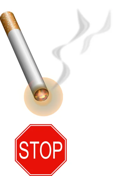 停止吸烟 — 图库照片
