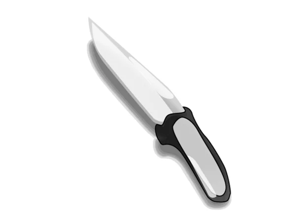Illustrazione coltello — Foto Stock