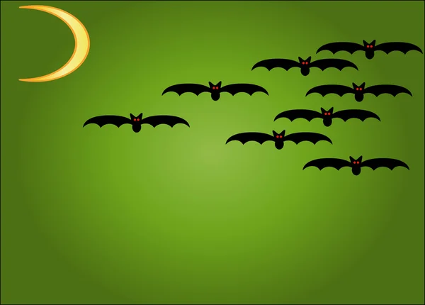 Murciélagos de Halloween — Foto de Stock