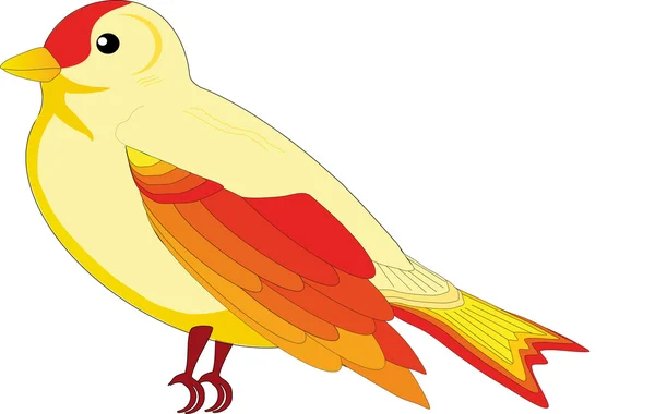 Цветная птица — стоковое фото