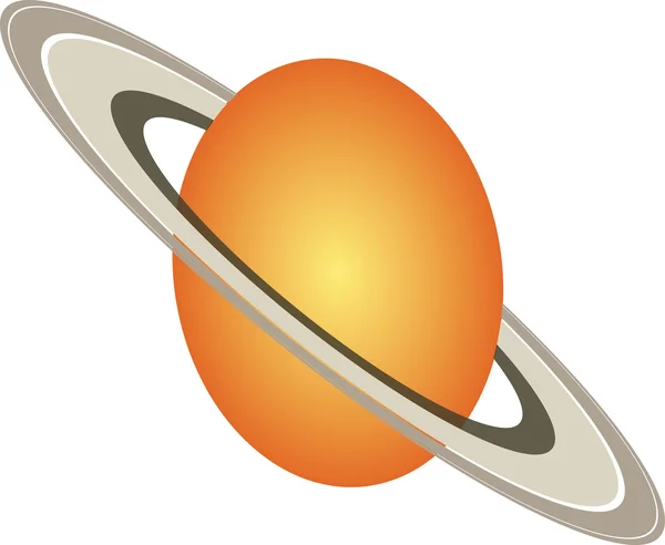 Saturnová planeta — Stock fotografie