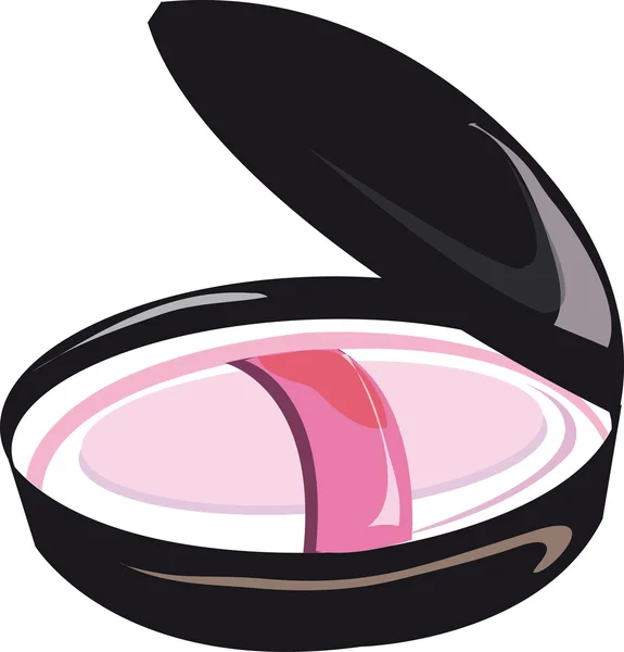 Maquillaje polvo compacto — Foto de Stock