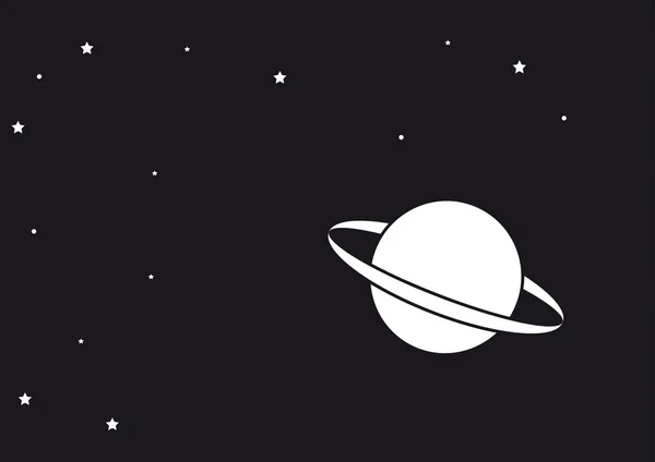 Saturnus planet — Stockfoto
