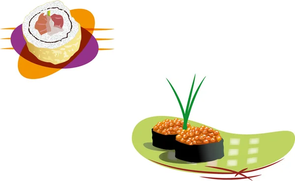 초밥 세트 — 스톡 사진