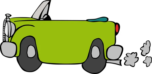 Samochód z kreskówek — Zdjęcie stockowe