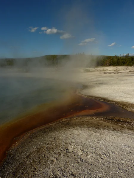 Aguas termales de Yellowstone — Foto de Stock