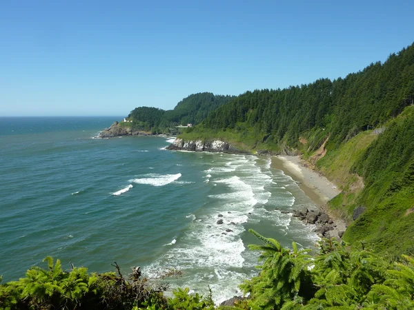 Linha costeira de Oregon — Fotografia de Stock