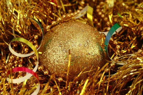 Jul golden ball — Stockfoto