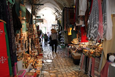 Arapça bazar - Kudüs. eski şehir