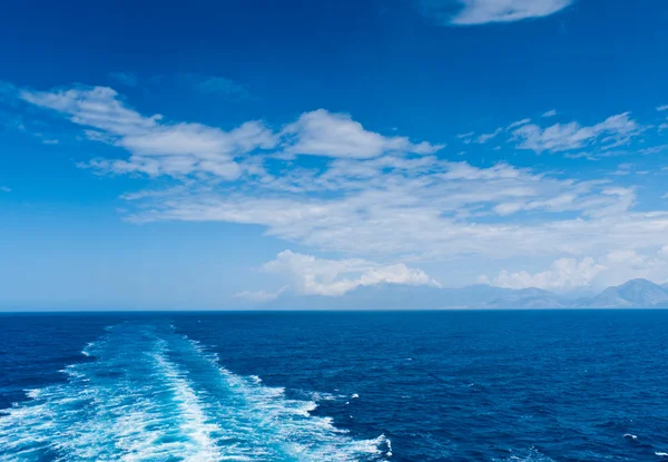 stock image Boat Wake