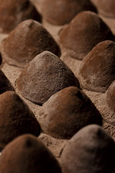 stock image Chocolate Truffles Close-up