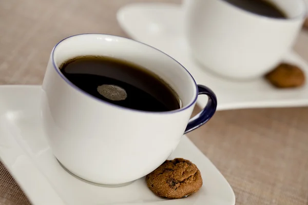 Кава і печиво — стокове фото