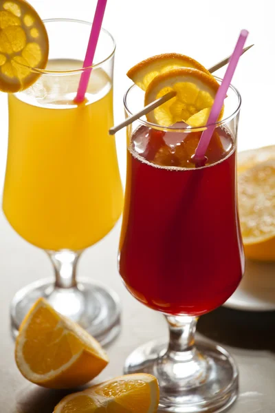 stock image Fresh Cranberry and Orange Juice