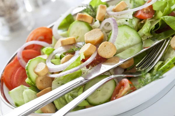 Prato de salada grande — Fotografia de Stock