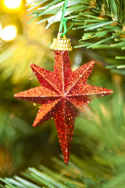 Estrela de Natal Brilhante — Fotografia de Stock