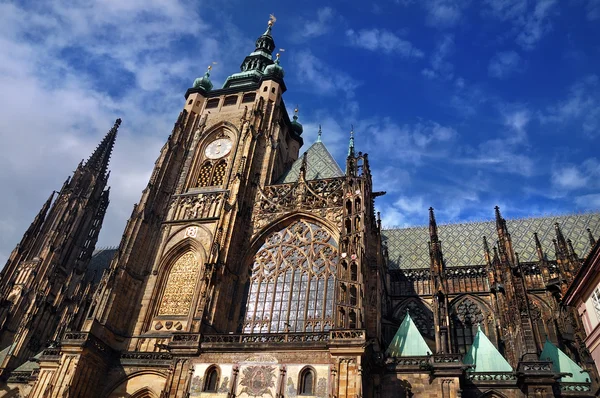 Cattedrale di San Vito a Praga — Foto Stock
