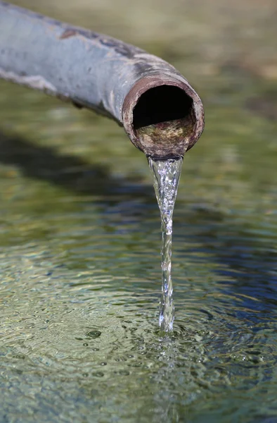 Hälla vattenledning — Stockfoto