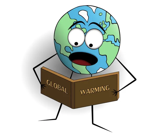 Global uppvärmning — Stockfoto