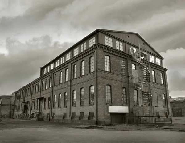 Βιομηχανικό εργοστάσιο κατάθλιψη Εικόνα Αρχείου