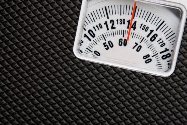 Scale showing weight clipart