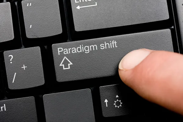 Paradigm shift — Stock Photo, Image