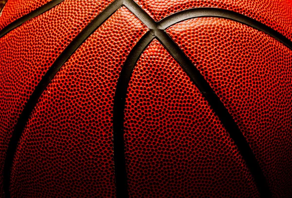 Баскетбольный крупный план — стоковое фото