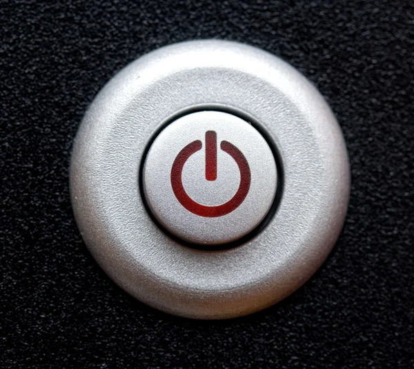 Botón de encendido — Foto de Stock