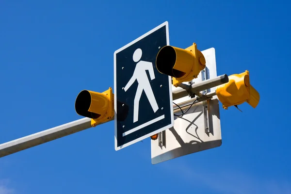 Voetgangers crosswalk — Stockfoto