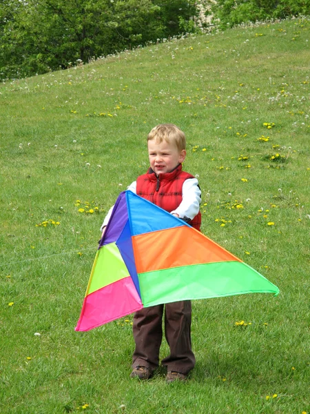 Flying kite — Stock Photo, Image
