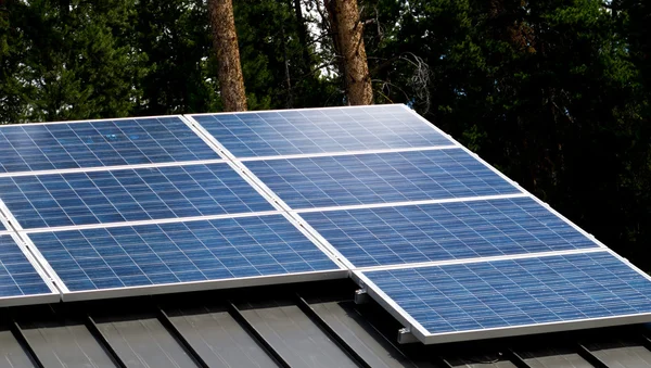 stock image Solar panels