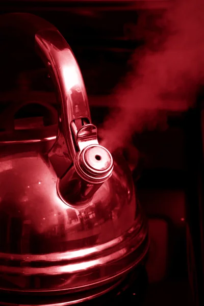 Boiling kettle — Stock Photo, Image