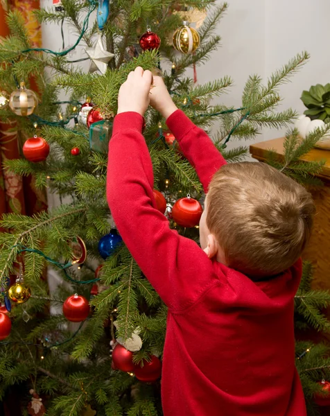 stock image Christmas decorating