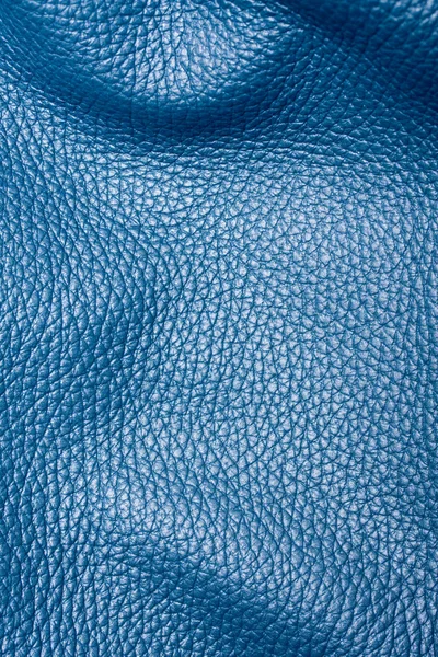 Couro azul — Fotografia de Stock