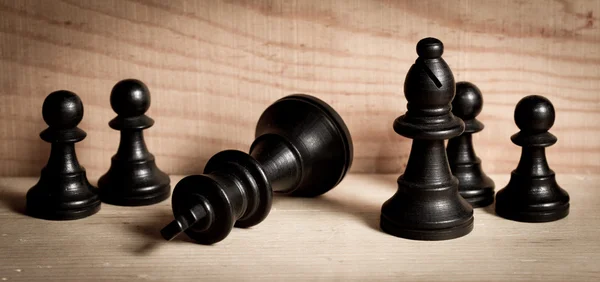 Porazit v šachu — Stock fotografie