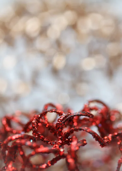 Fond rouge de Noël — Photo