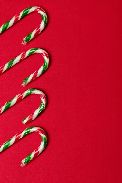 Candy cane achtergrond — Stockfoto