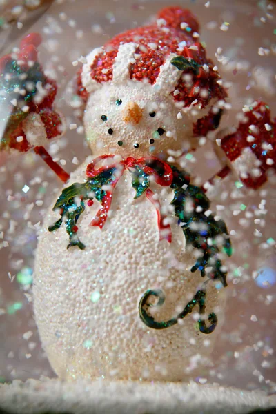 Χιόνι υδρόγειο χιονάνθρωπος — Φωτογραφία Αρχείου