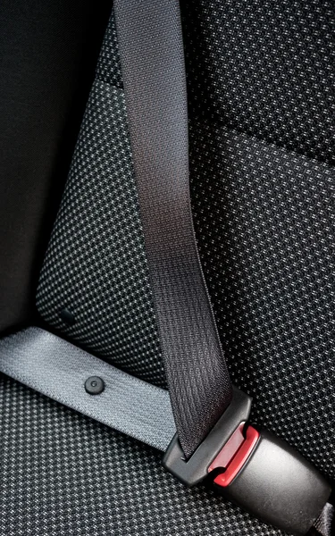 Buckled seat belt — Stock Photo, Image