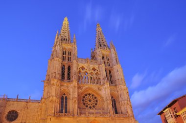 Cathedral de Burgos. clipart