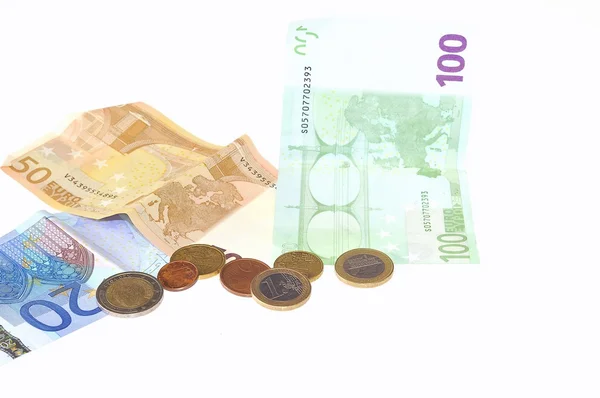 Euros aislados . — Foto de Stock
