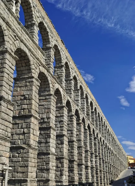 Akvedukten i Segovia. — Stockfoto
