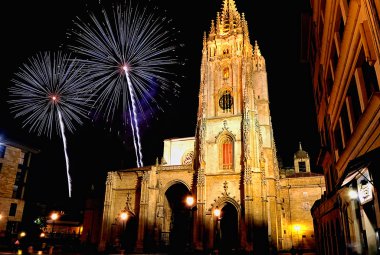 Oviedo Cathedral. clipart