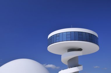 Oscar niemeyer Uluslararası Kültür Merkezi.