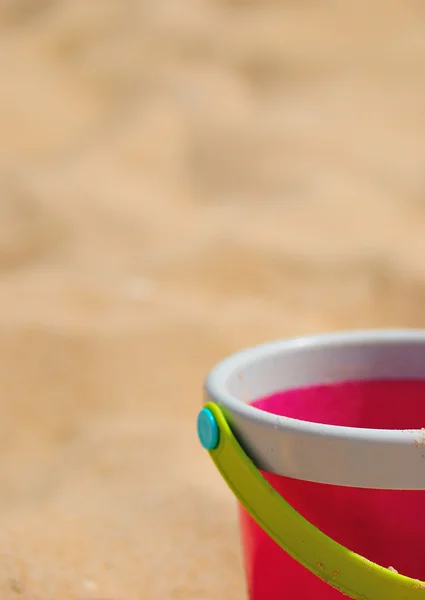 Pláž kbelík — Stock fotografie