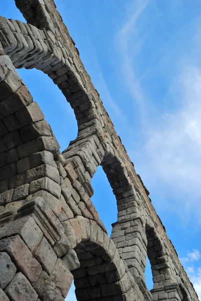 Акведук Сеговии . — стоковое фото