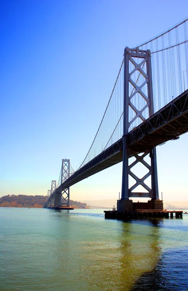Puente de la Bahía en San Francisco Imagen de archivo