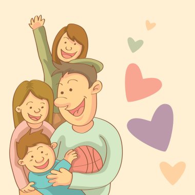 Happy Family clipart