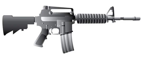 M16 puška — Stockový vektor