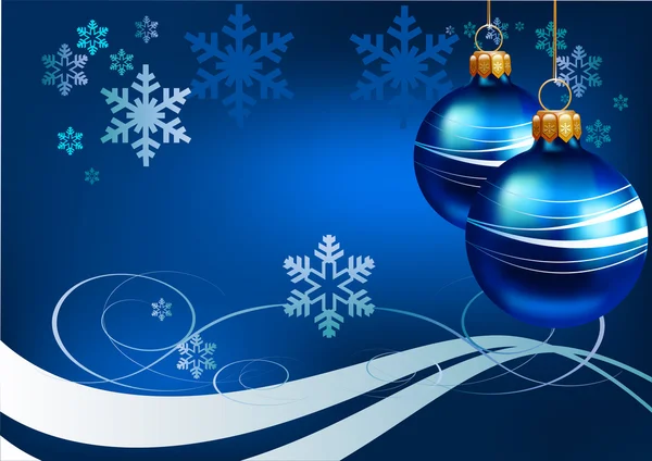 Jul. blå bakgrund — Stock vektor