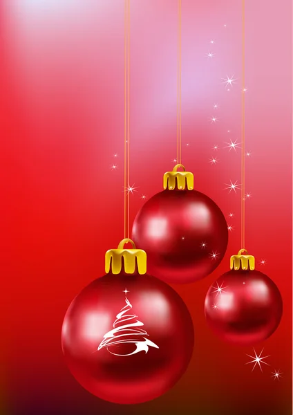Karácsonyi dekorációk — Stock Vector